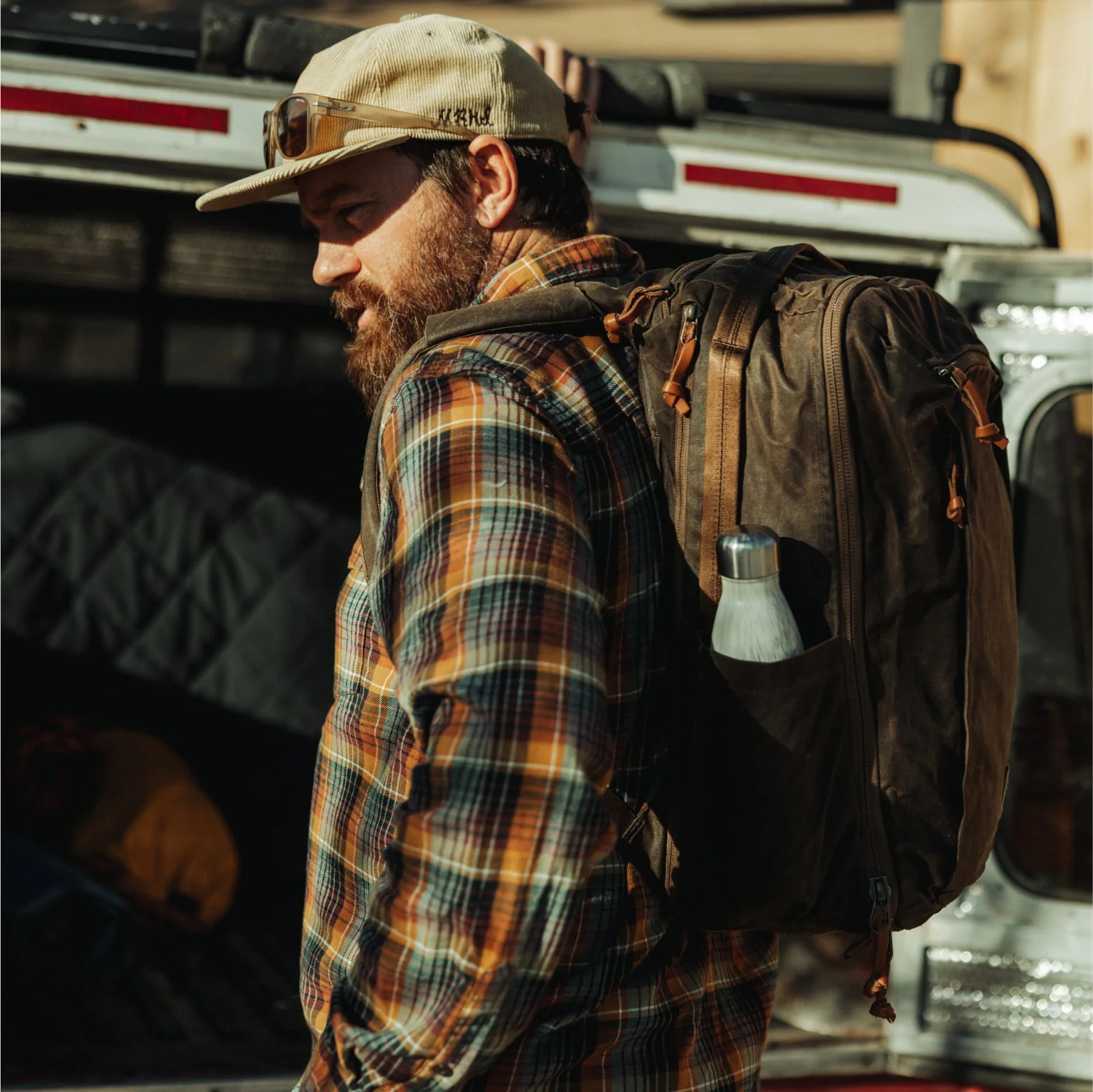 CIVIC Travel Bag - Waxed Canvas - Image 17