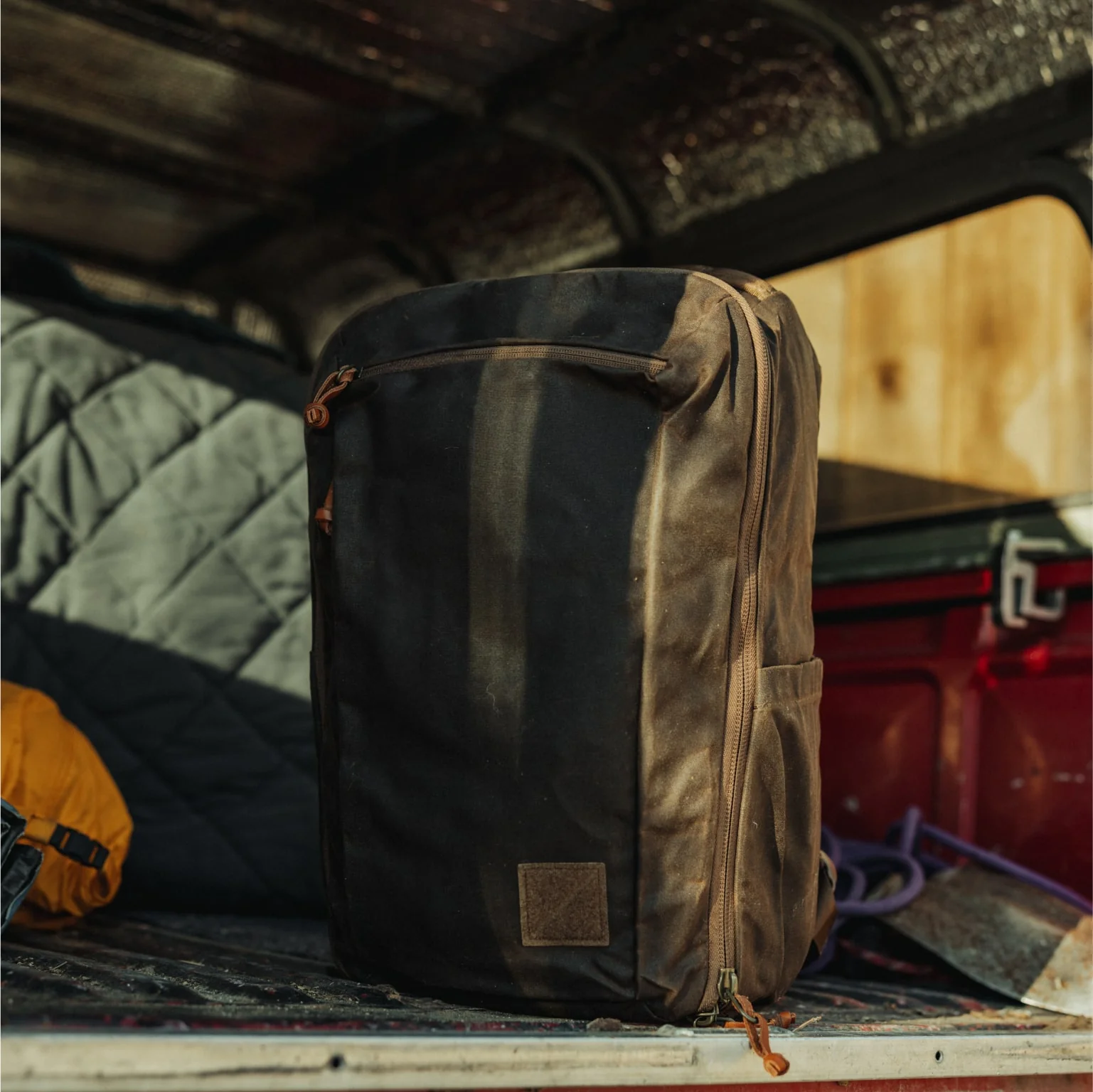 CIVIC Travel Bag - Waxed Canvas - Image 24