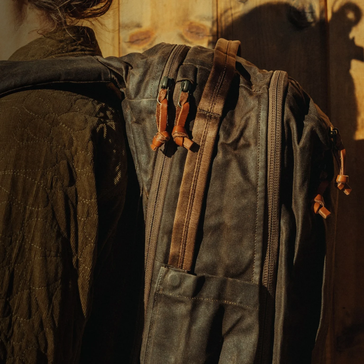 CIVIC Travel Bag - Waxed Canvas - Image 8